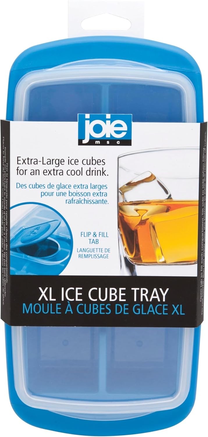 Joie Extra Large Ice Cube Tray, Covered and Large, Tray