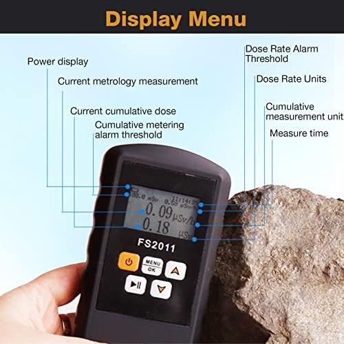 Handheld Portable Nuclear Radiation Detector FS2011 Digital Radioactive Counter
