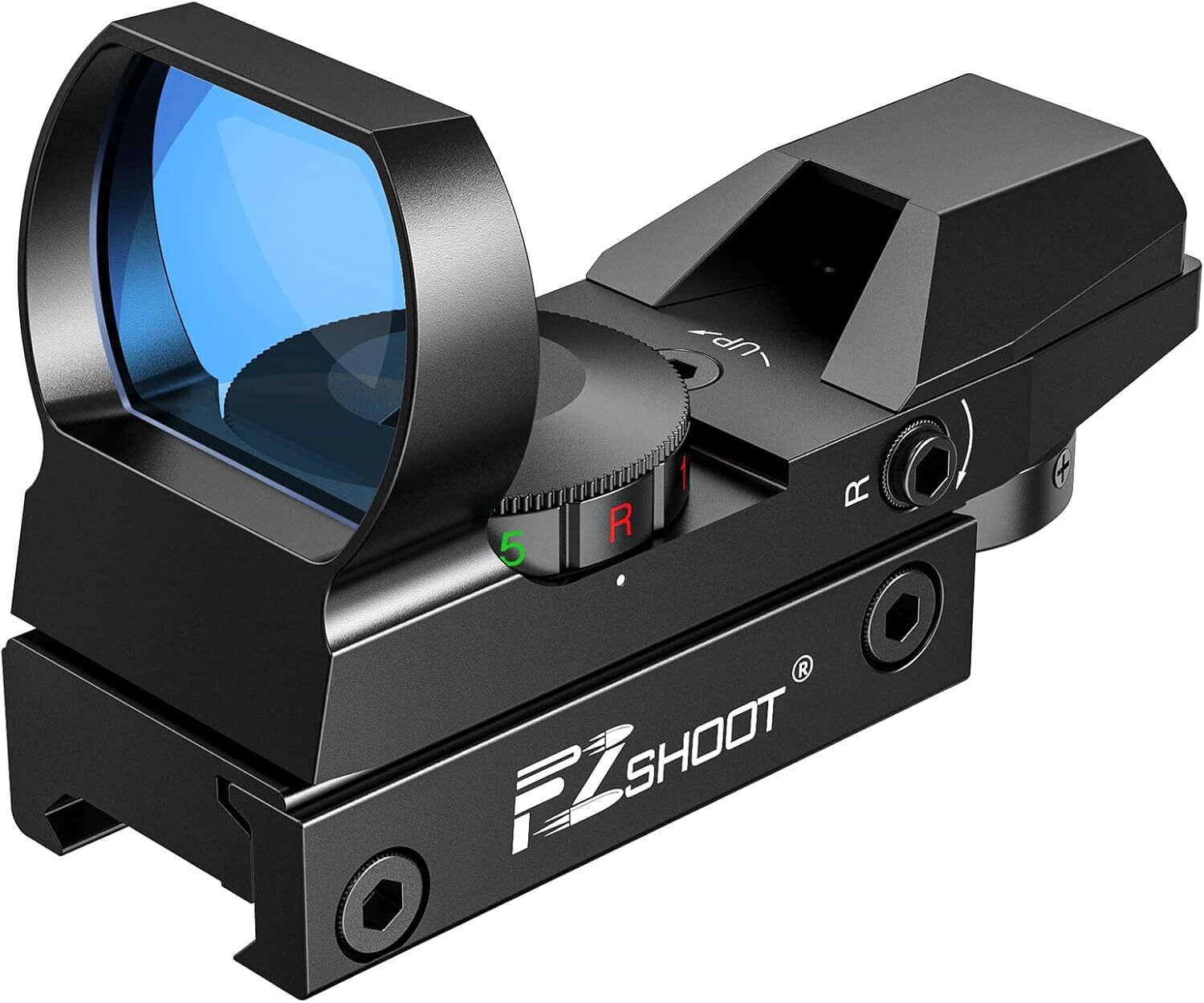 Mira Reflex Con Mira De Punto Pistola Tactica 20 mm Montaje En Riel Picatinny