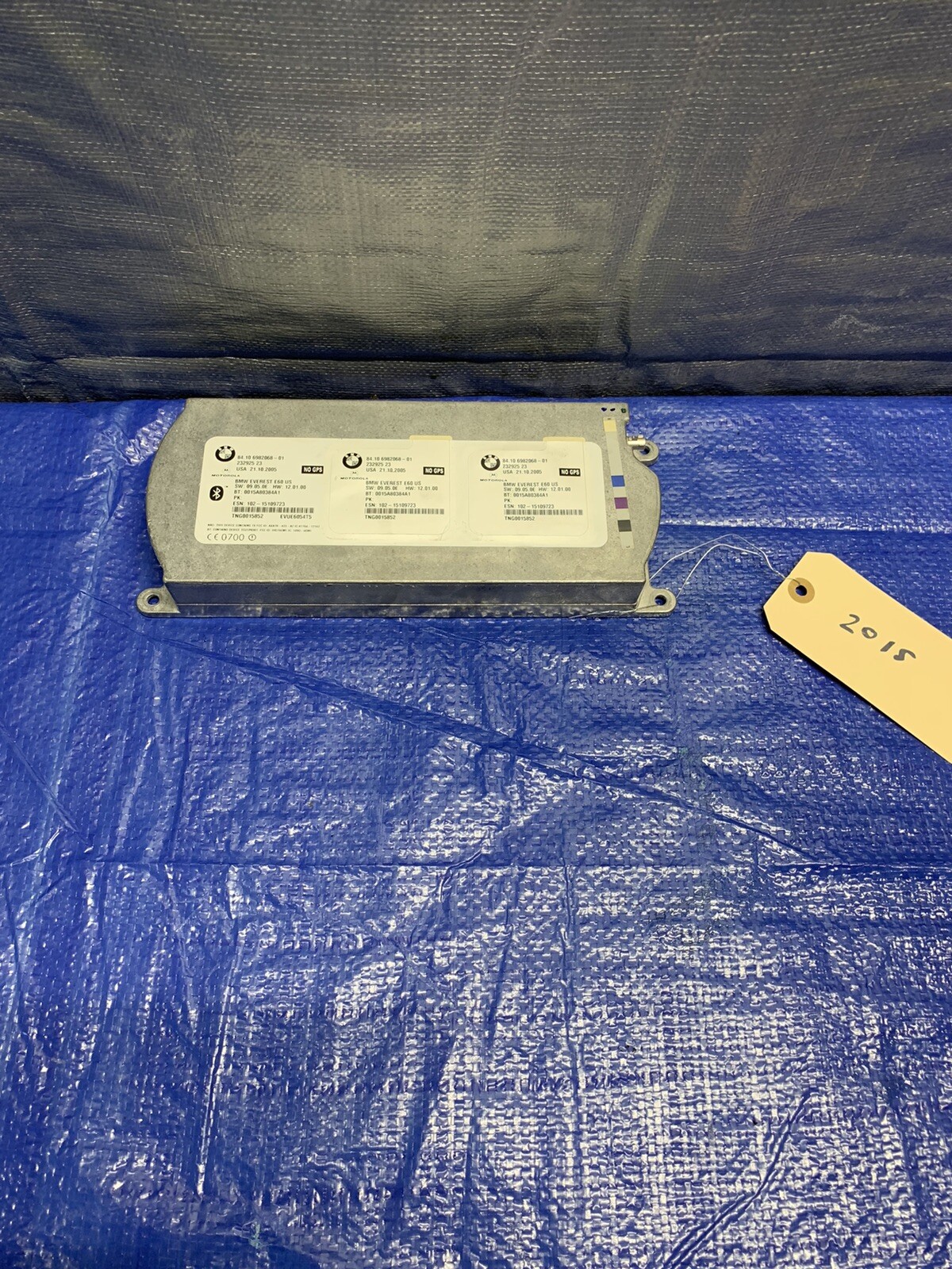 04 05 06 07 08 BMW M5 E60 5-Series Bluetooth Module 6 982 068 OEM Tested