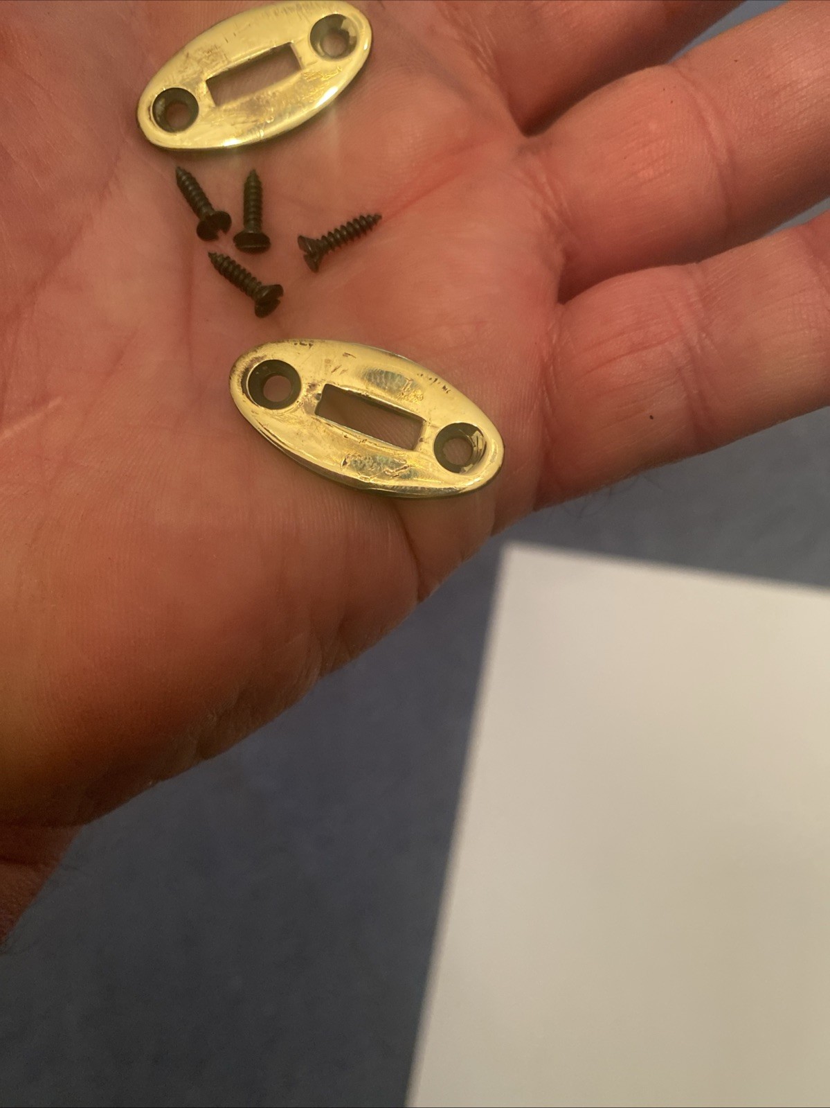 Wedge Plates for Hawken Investarrms Muzzleloader Stock and screws.