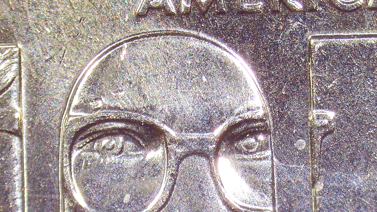 2024 P Reverend Dr. Pauli Murray American Women Quarter die chips on forehead