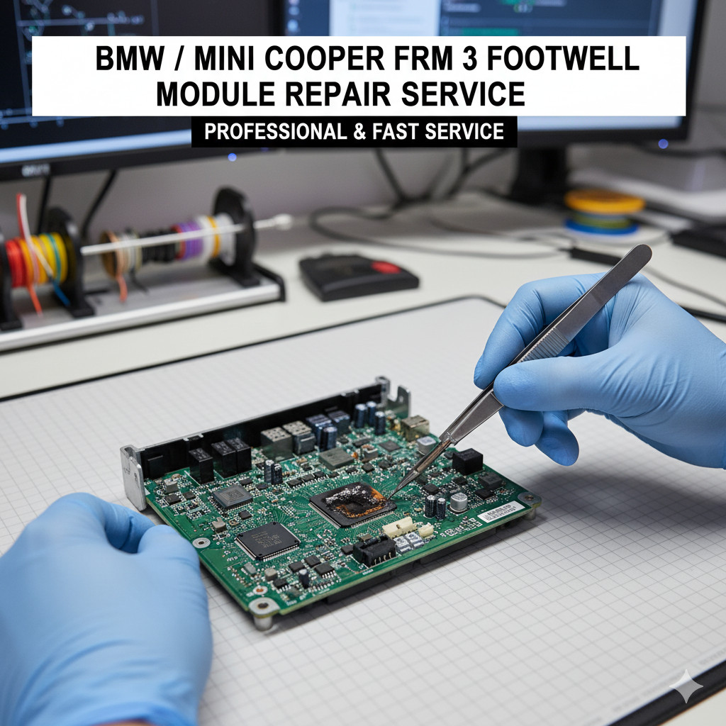 BMW / MINI COOPER FRM 3 FOOTWELL MODULE REPAIR SERVICE