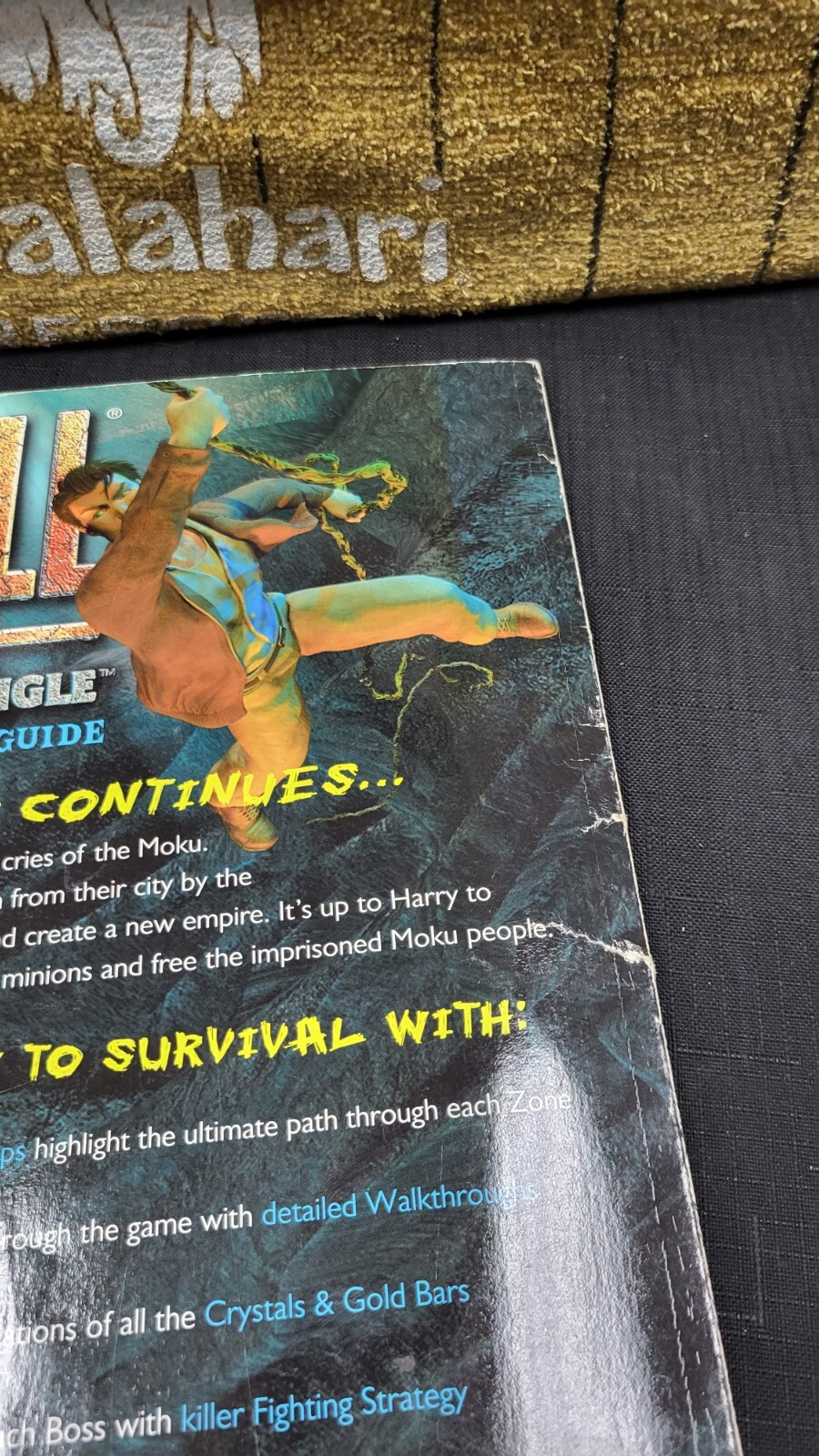 PITFALL 3D BEYOND THE JUNGLE PS1 PLAYSTATION BRADY VIDEO GAME STRATEGY GUIDE