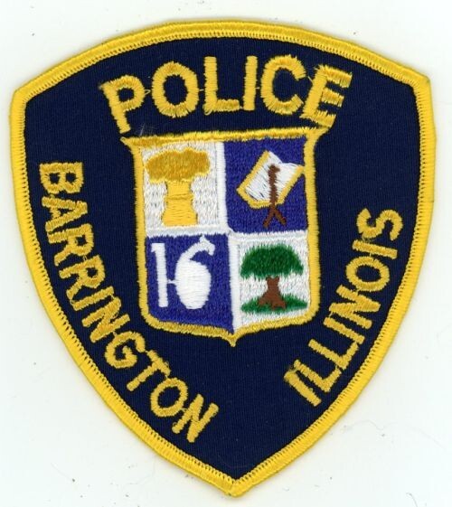 ILLINOIS IL BARRINGTON POLICE NICE SHOULDER PATCH SHERIFF