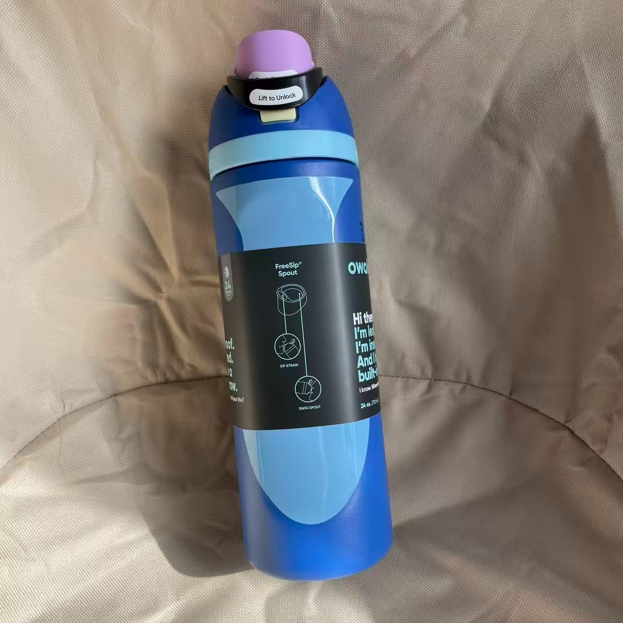 Owala  Lilo and Stitch  FreeSip  24oz FreeSip Exclusive Color Drop Top quality