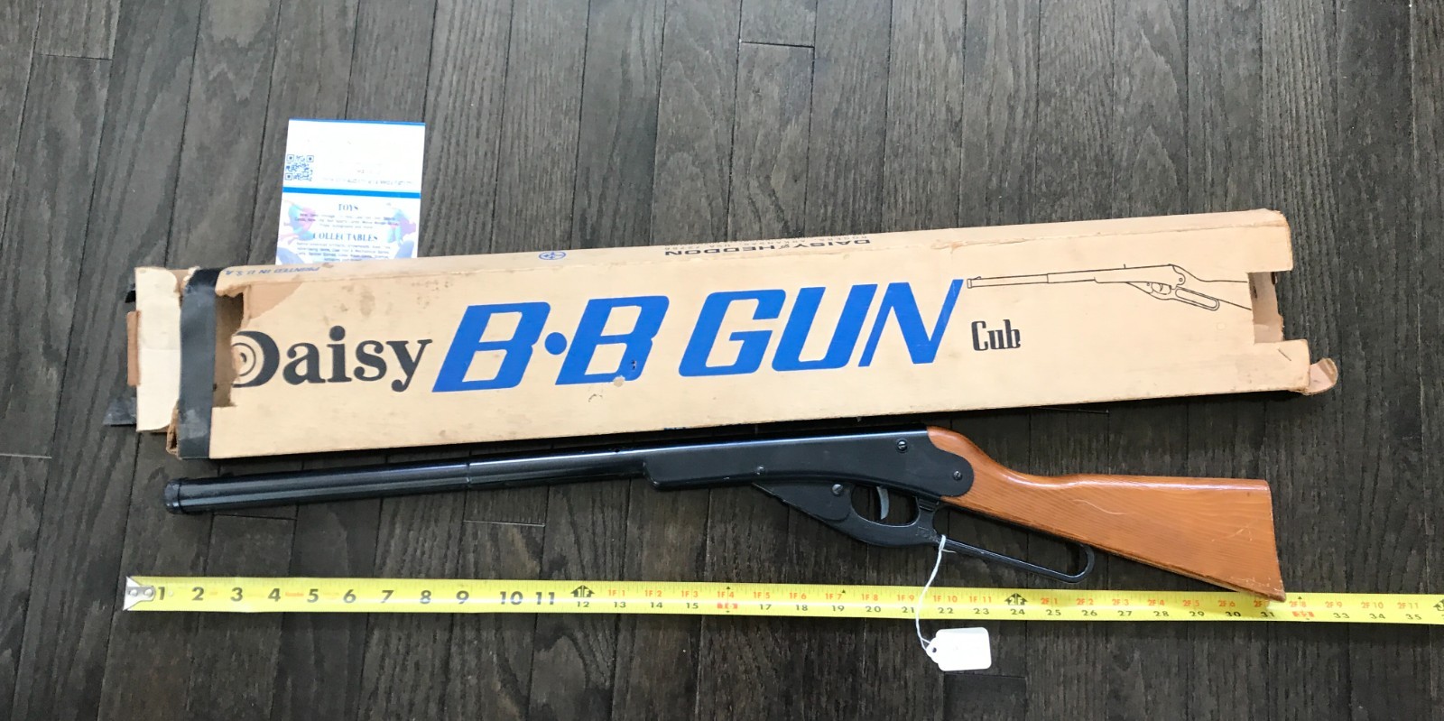 1950s Daisy Heddon Cub Model 36 NO. 102 Repeating BB Gun Vintage in Box WORKS