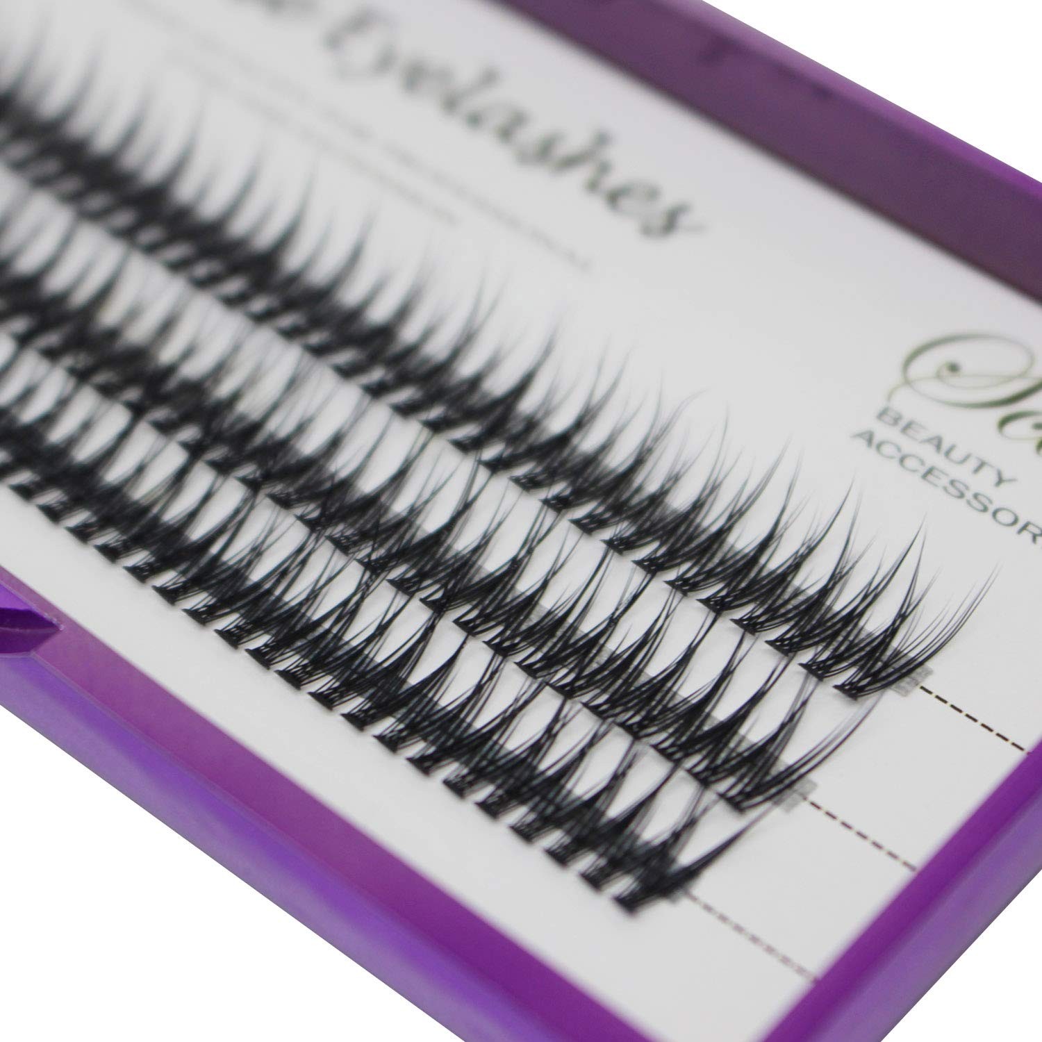 Scala 120 Count C Curl Black False Eyelashes 0.07mm Thickness Various Sizes