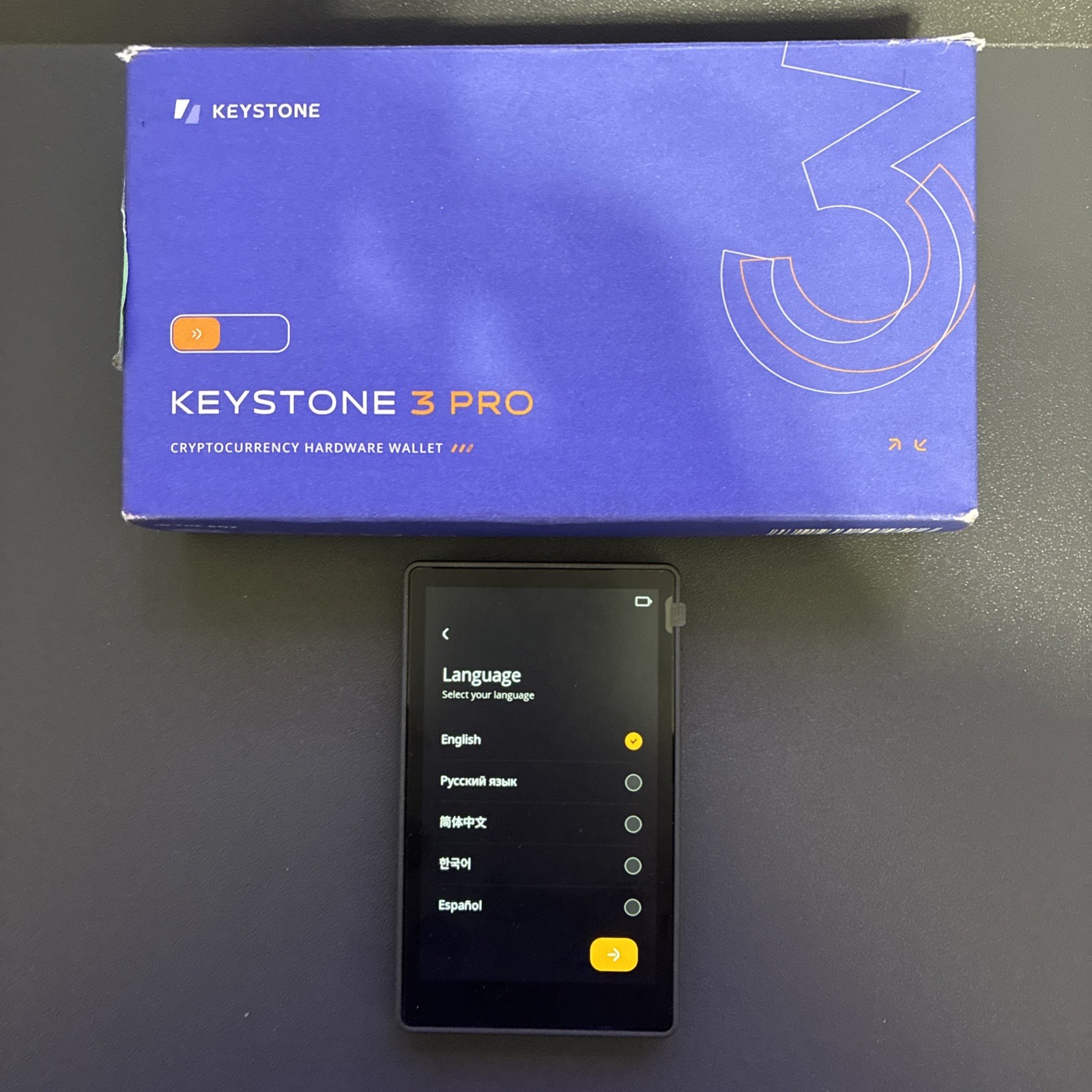 Keystone 3 Pro Hardware Wallet Air-Gapped Crypto Cold Wallet Multicoin firmware