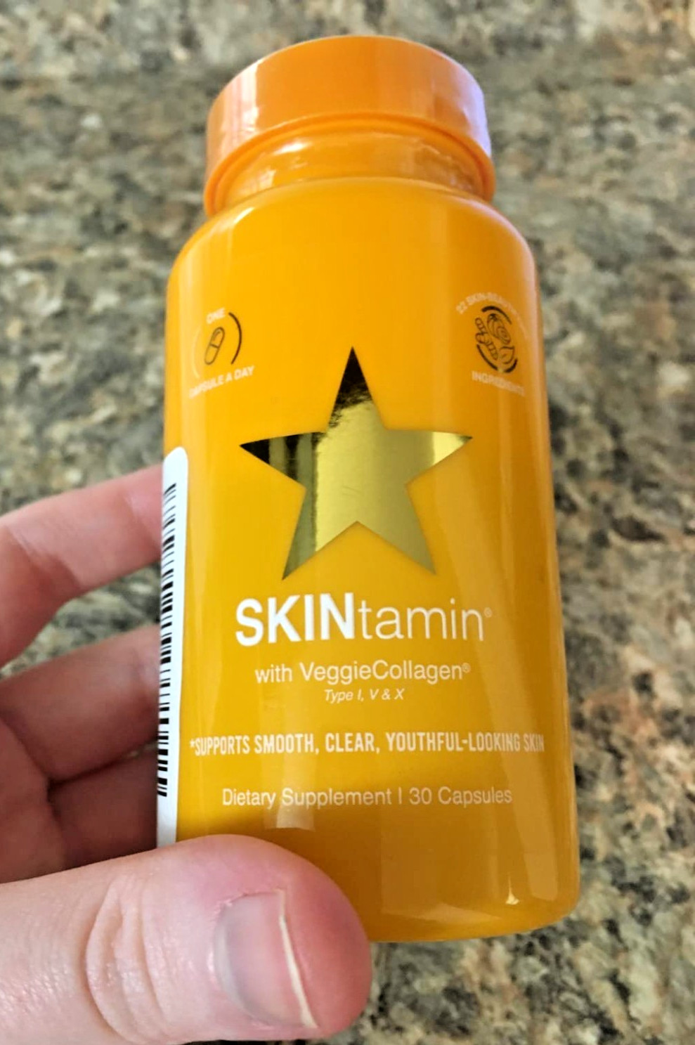 HAIRtamin SKINtamin – Collagen Skin Supplement for Firmness & Clarity 30 Caps