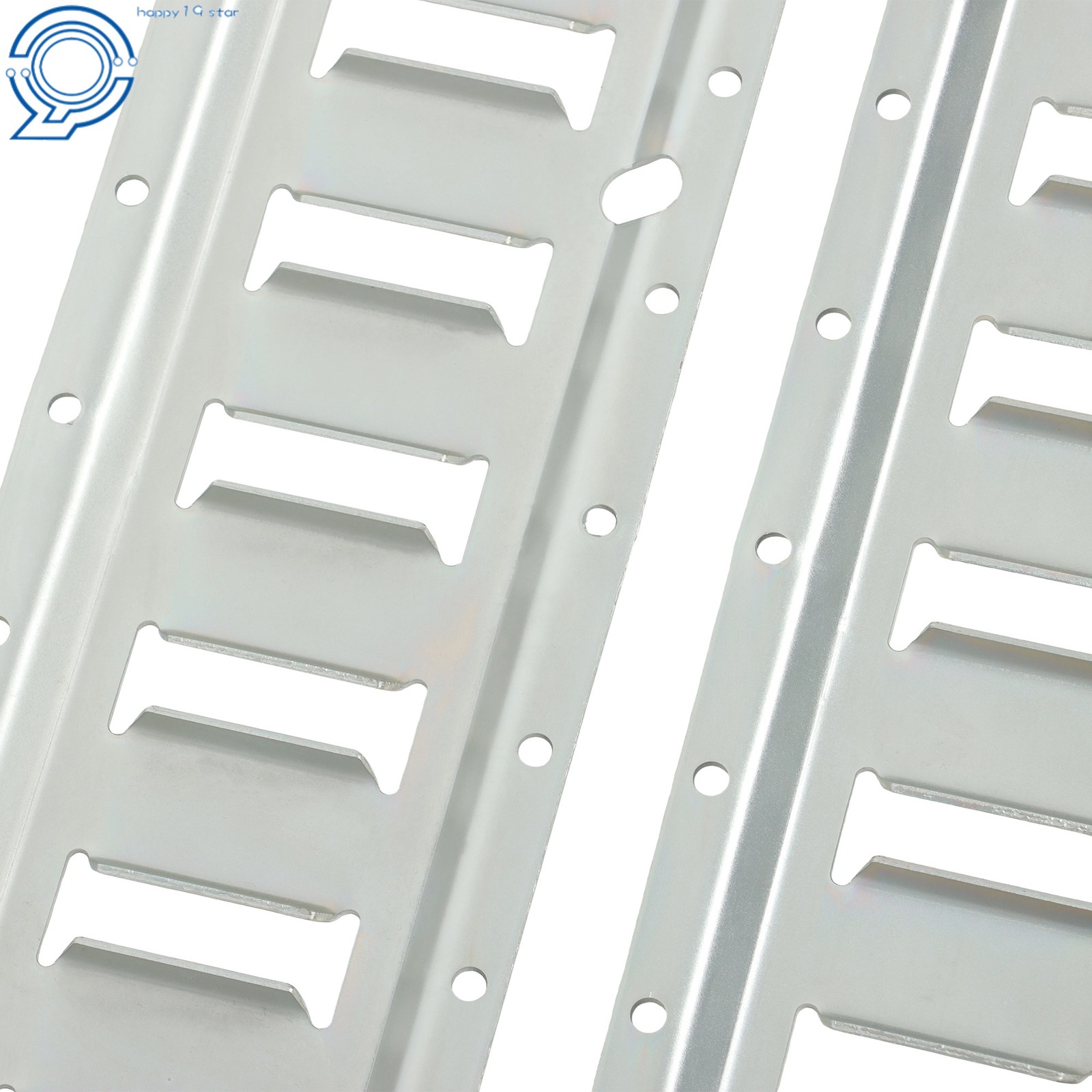 E Track Tie Down Rail Kit 8 Pack 2 FT E Track Rail For Garages Trailers