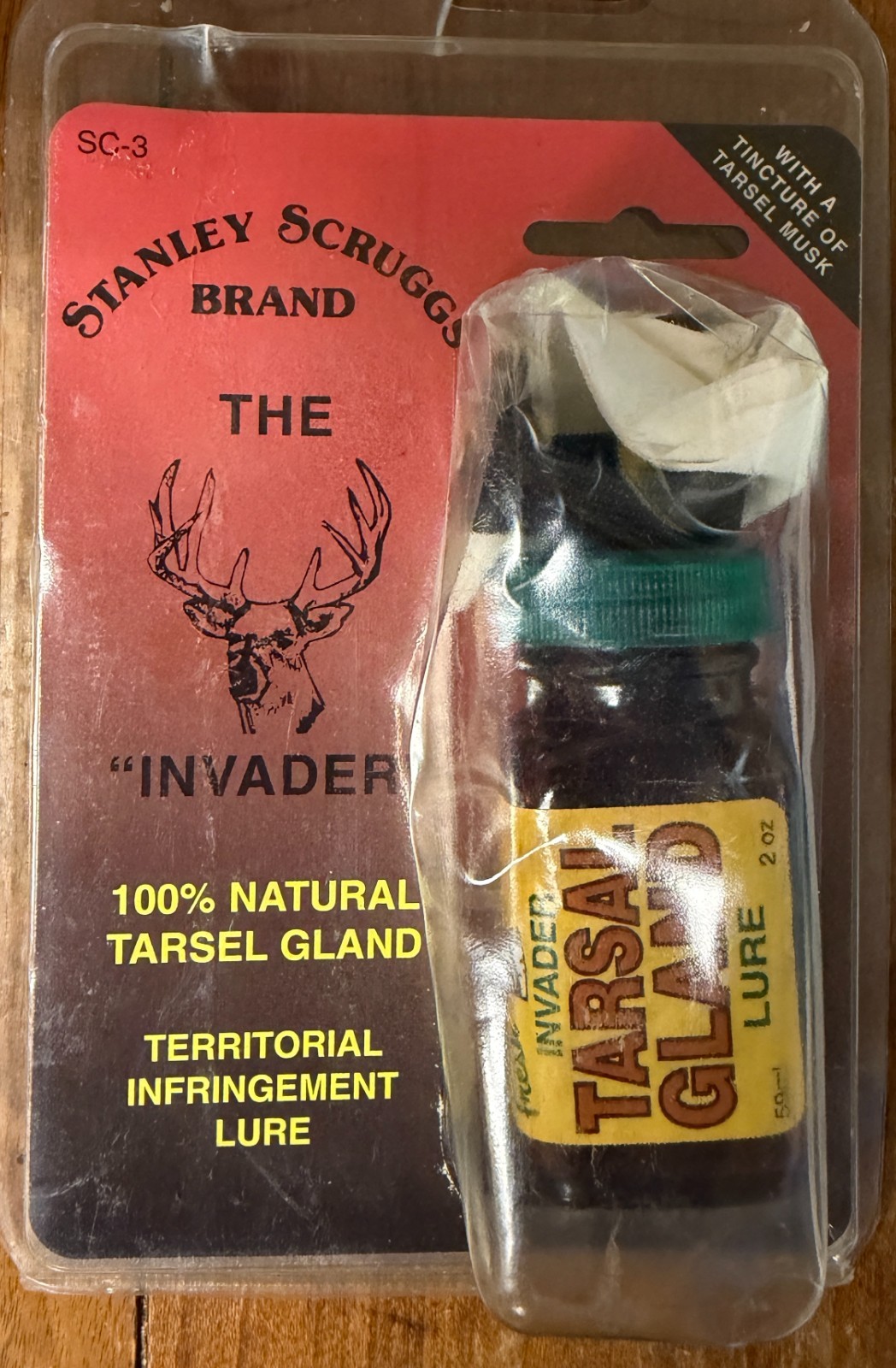 STALEY SCRUGGS INVADER TARSEL GLAND LURE