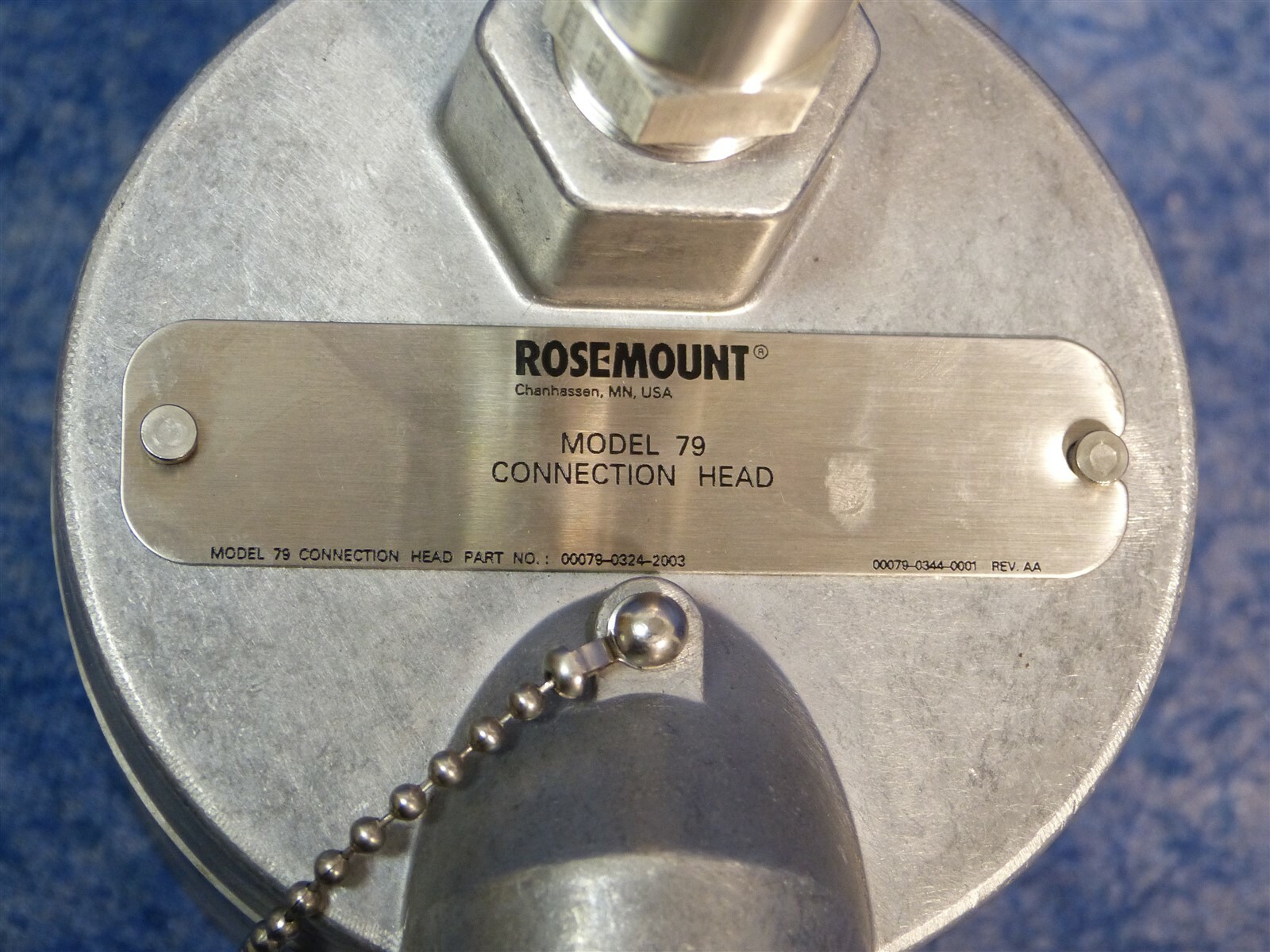 Rosemount Model 79 Connection Head Thermocouple with probe