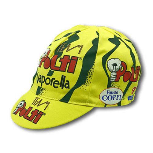 1994 Team Polti Vaporella Vintage  Cycling Cap - Made in Italy by Apis