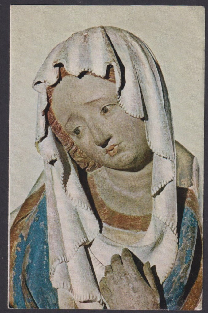 Holy card antique de la Virgin Dolorosa santino image pieuse estampa