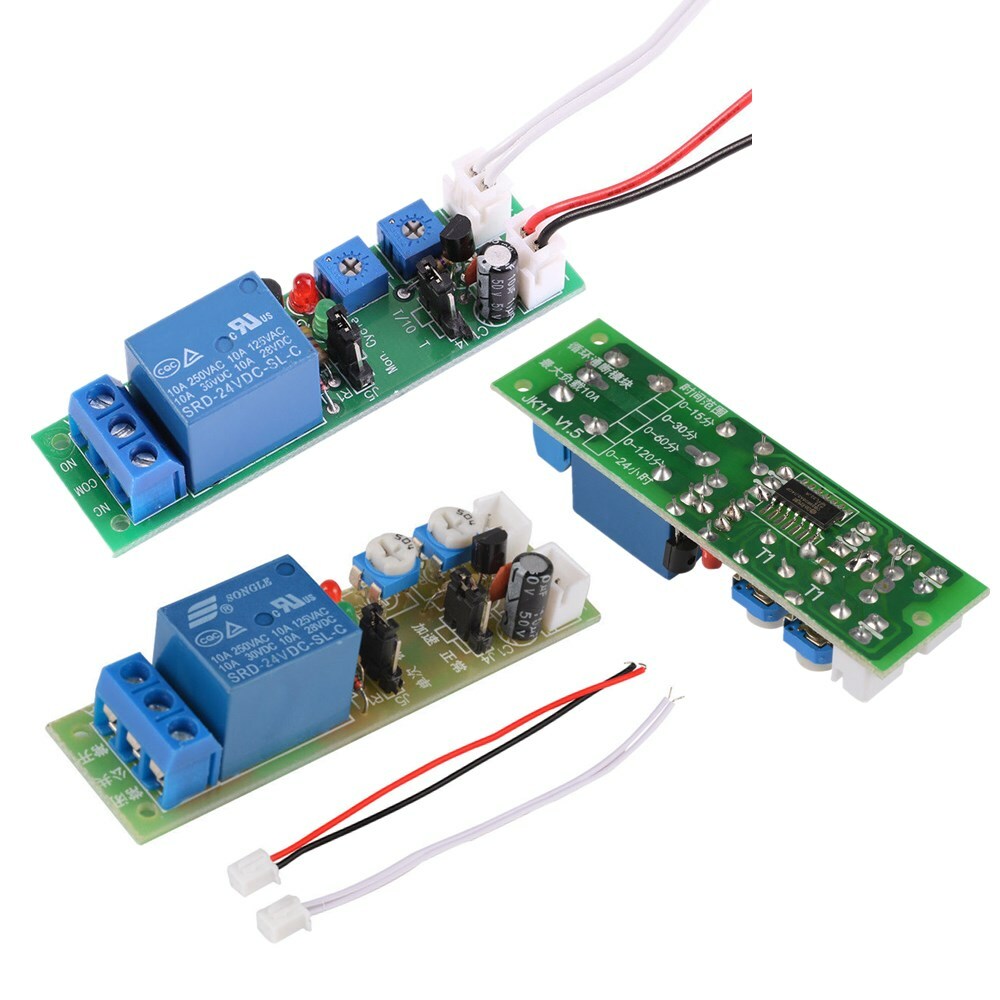 DC12V Cycle Delay Timer Relay 0-15/60/120 Minute ON-OFF Switch Module Adjustable