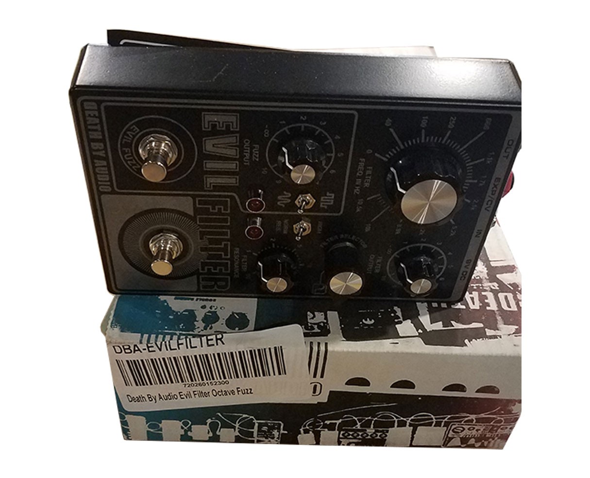 Death By Audio Evil Filter Octave Fuzz Pedal - Open Box