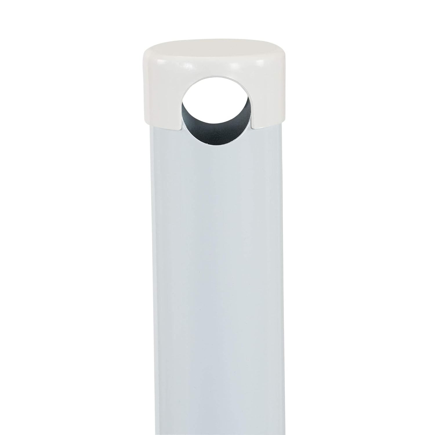 Mega Outdoor Clothesline Single T-Post White