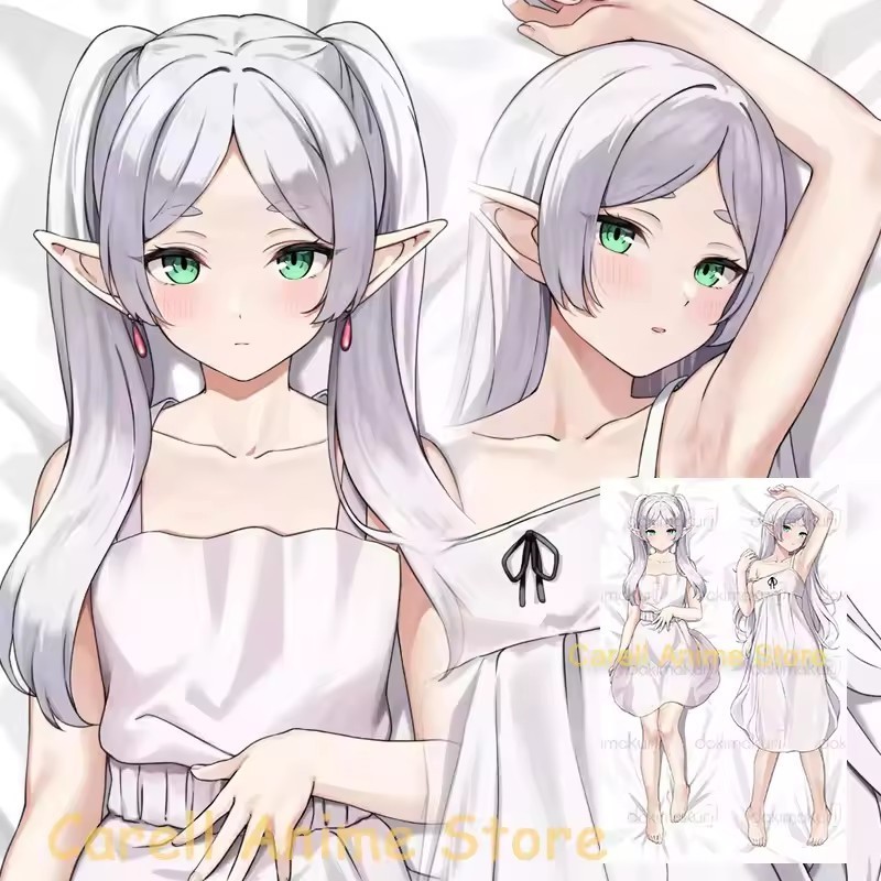 Frieren Beyond Journey's End Adult Dakimakura Body Pillow Cover 50x160cm