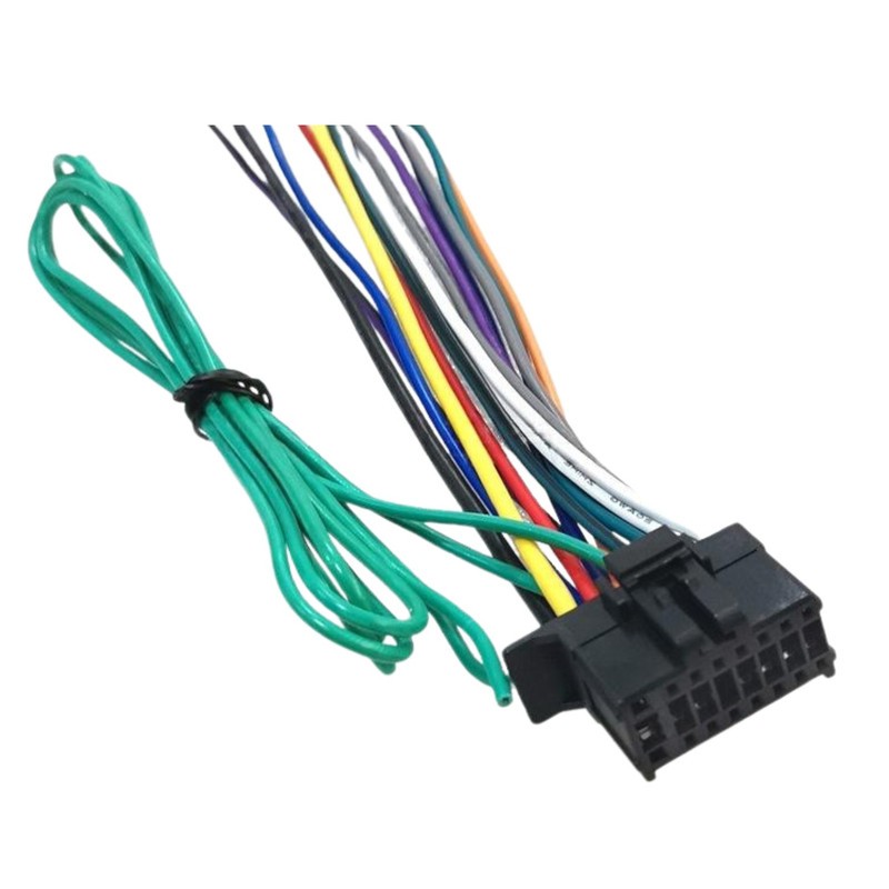 16 Pin Stereo Wire Harness Plug Connector for Pioneer FH-X720BT Radio