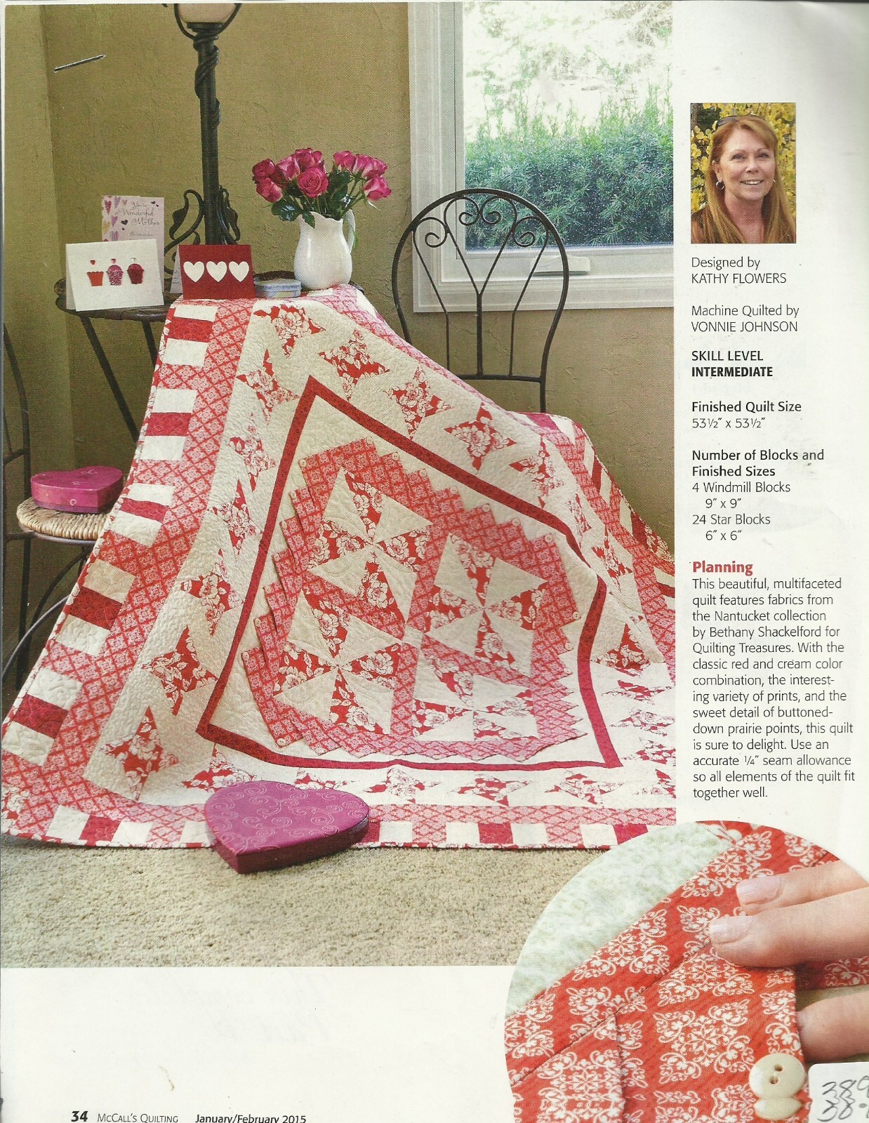B0078  SEW, SEW SWEET  QUILT PATTERN/INSTRUCTIONS