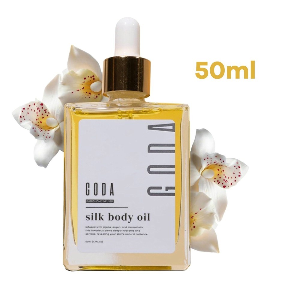 GODA Silk Body Oil Women Firming Anti Aging Moisturizing Formula Shower Oil 50ml