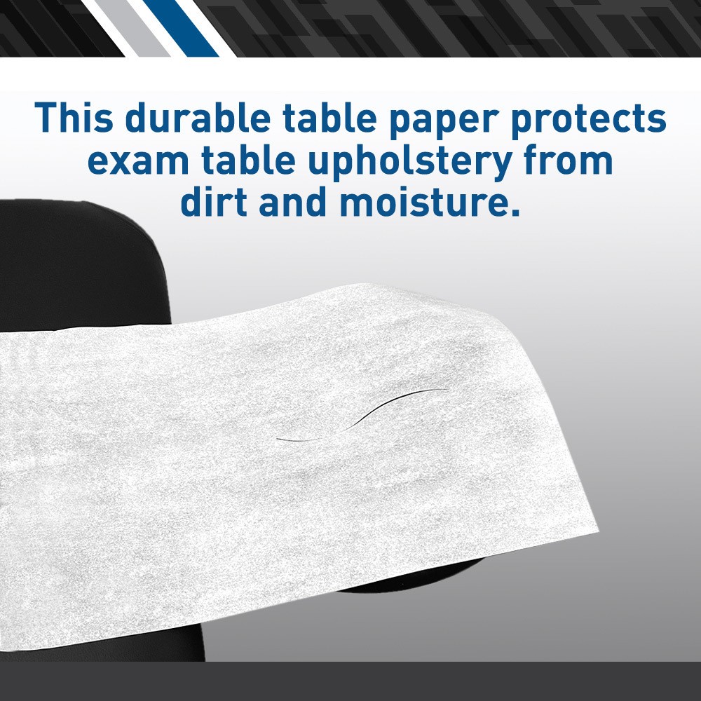 BodyMed Premium Headrest Paper Sheets – With Slit – Disposable Medical Face
