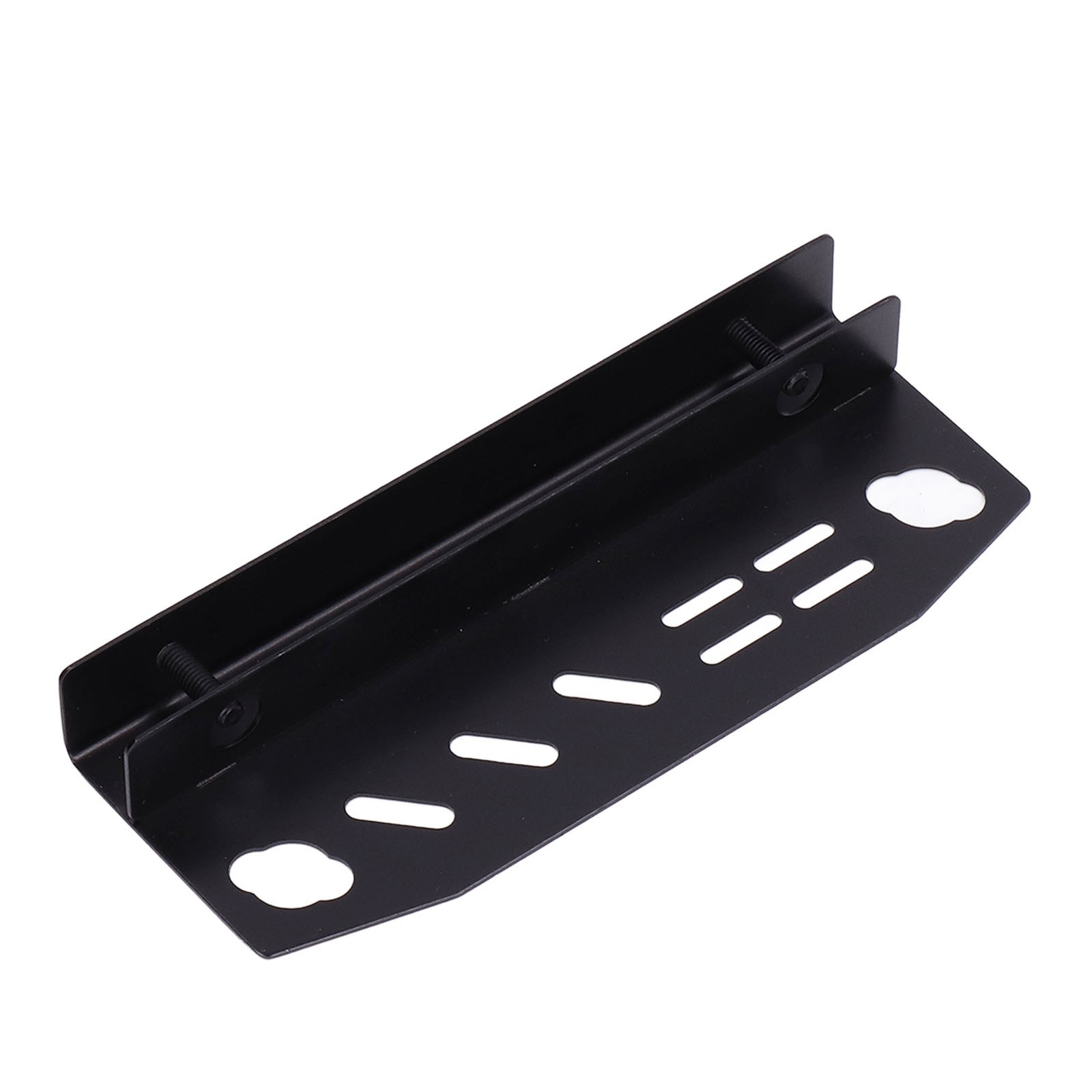 Stainless Steel Fish Tank Organizer Sturdy Tool Holder (Black)