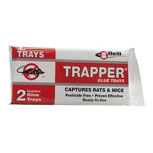 Trapper Rat Glue Boards Traps Rat-2 Boards Bell-1046