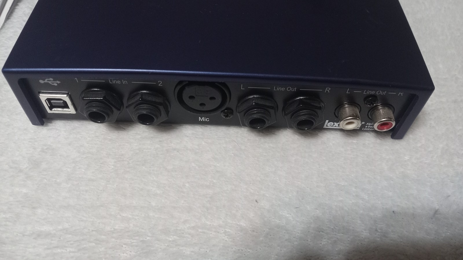 Lexicon Alpha Digital Recording USB Interface Model LEXALPHAV
