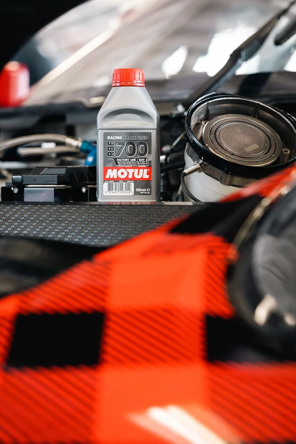 Motul 111257 RBF 700 Factory Line DOT 4 Racing Brake Fluid – 500 ml - 9 Pack