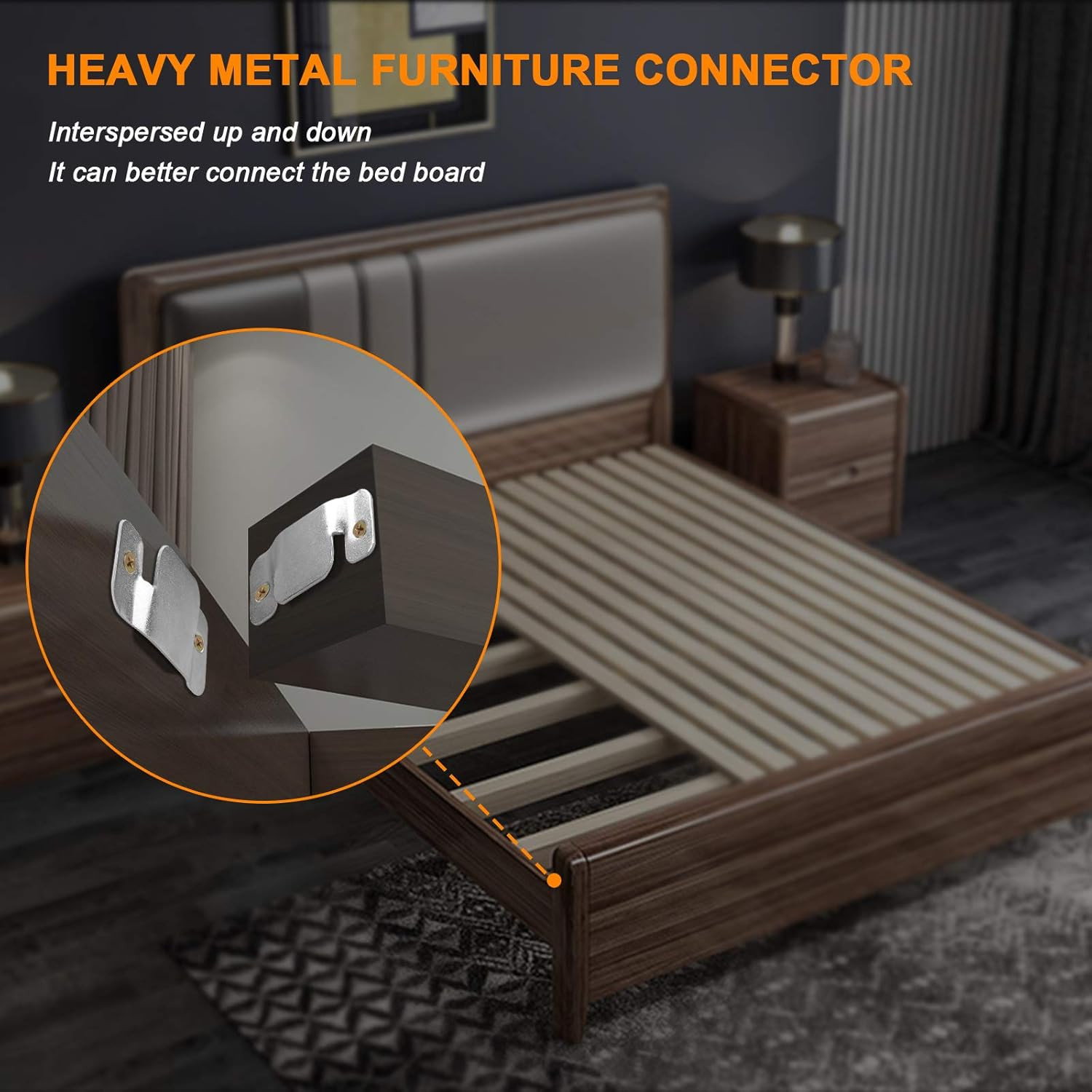 Sectional Sofa Connector Bracket, Sectional Couch Connectors Bands for Sectional