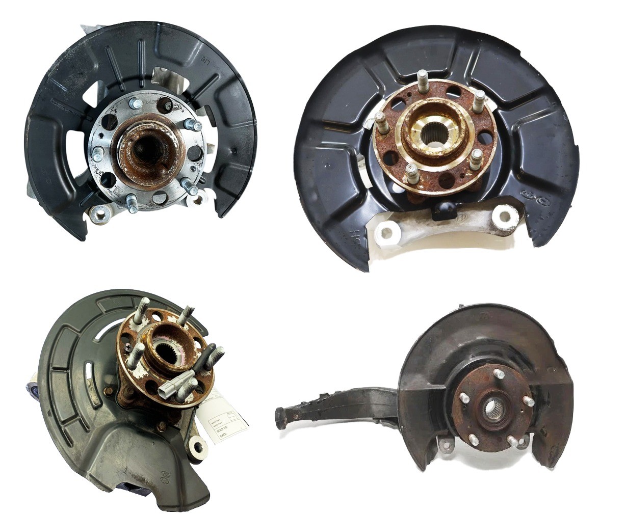 Front Driver/Left Steering Spindle Knuckle Fits 11-13 Sonata Optima Hybrid 2.4L