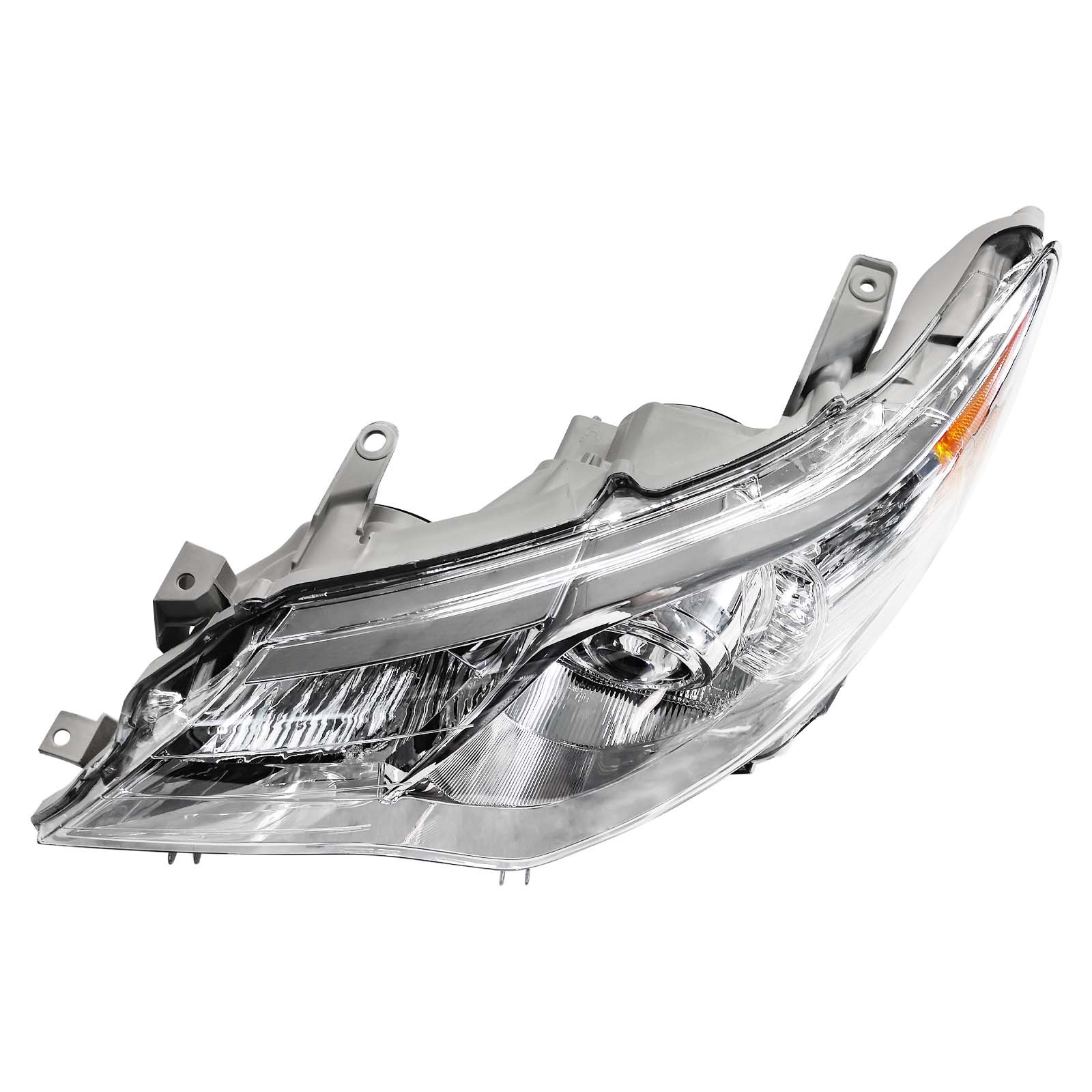 For 2012-2014 12 Toyota Camry Left+Right Headlights Assembly Projector Chrome