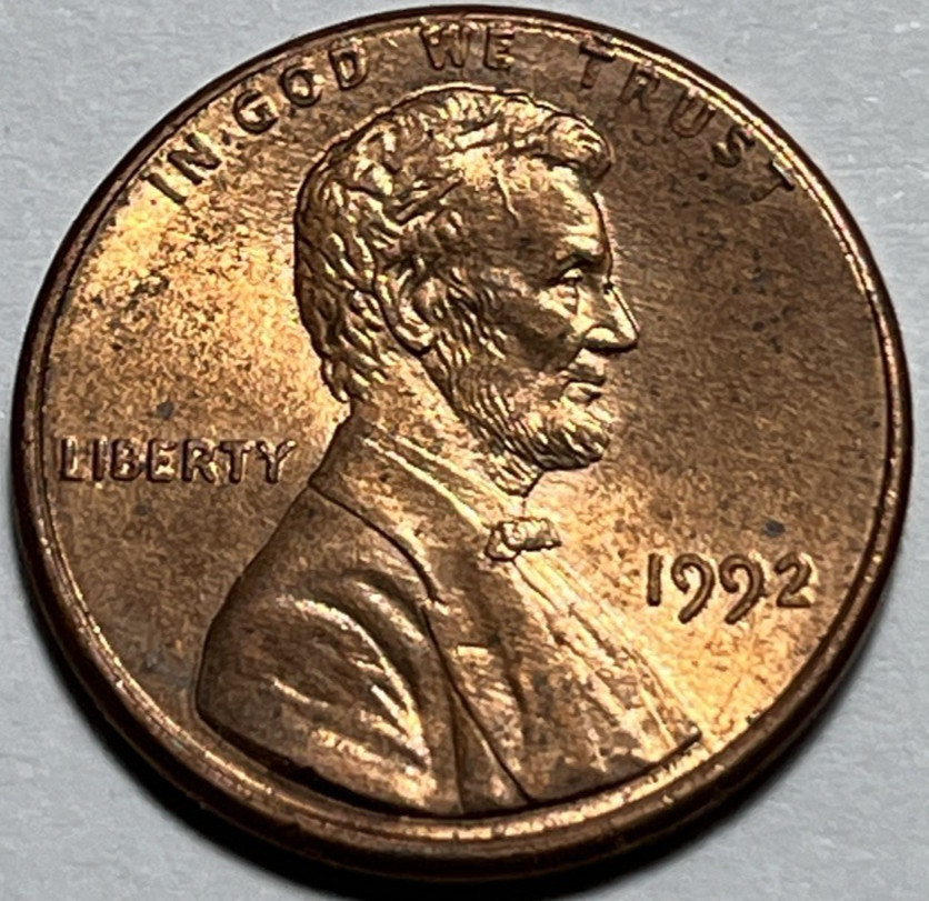 1992 Lincoln Penny Errors DDO Doubling In Date