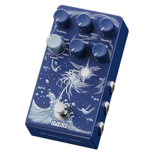 Klowra Limbo Reverb Stereo Reverb Guitar Pedal Digital Guitar Pedal NEW
