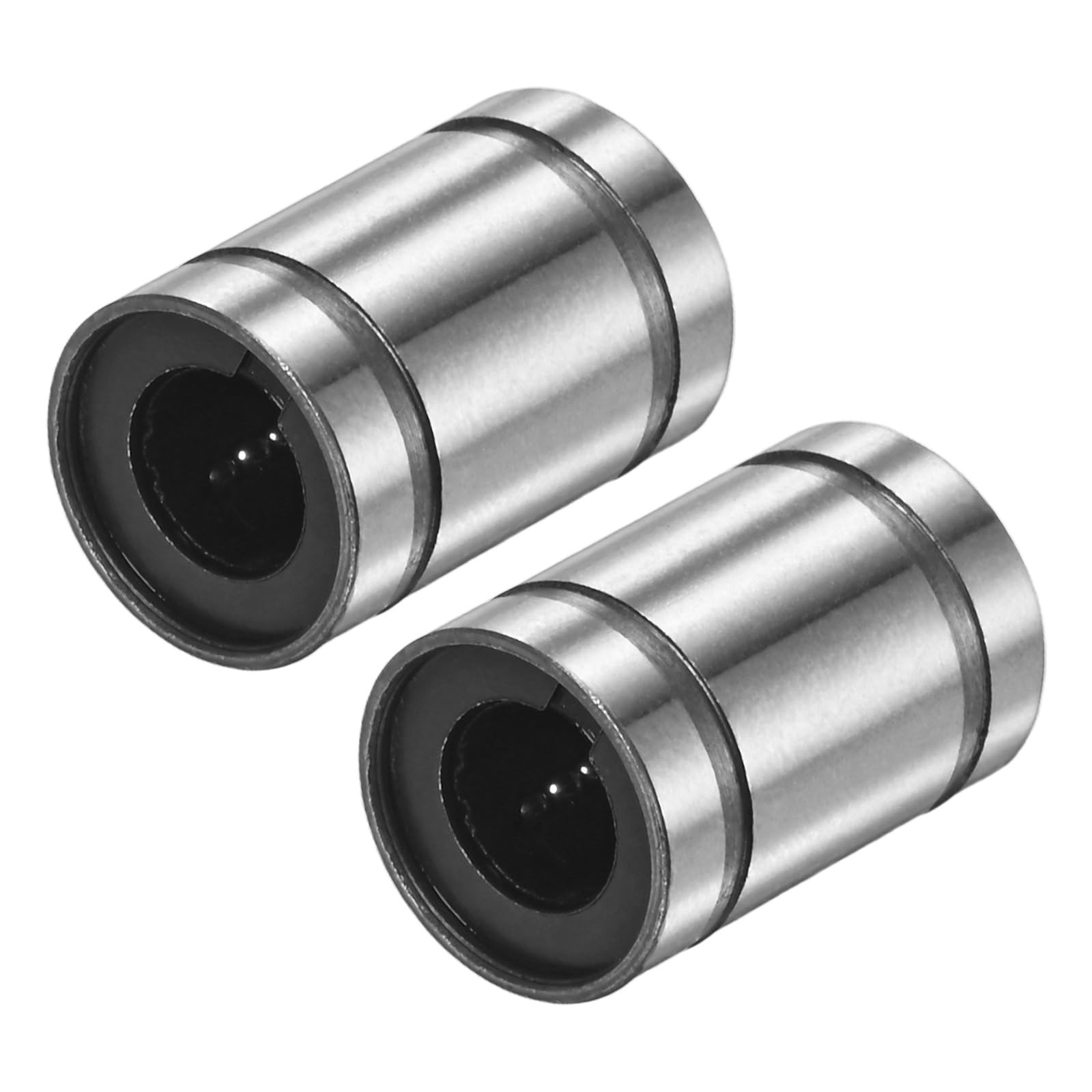 PATIKIL LM5UU Linear Ball Bearings 5mm Bore Dia 10mm OD 15mm Length, 2 Pcs Li...