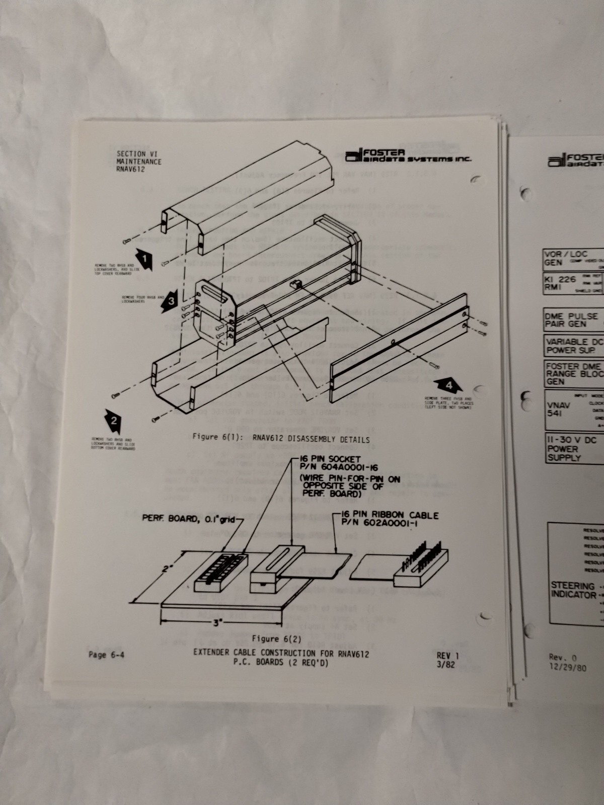 Foster RNAV612 Area Navigation System Installation & Maintenance Manual-Copy