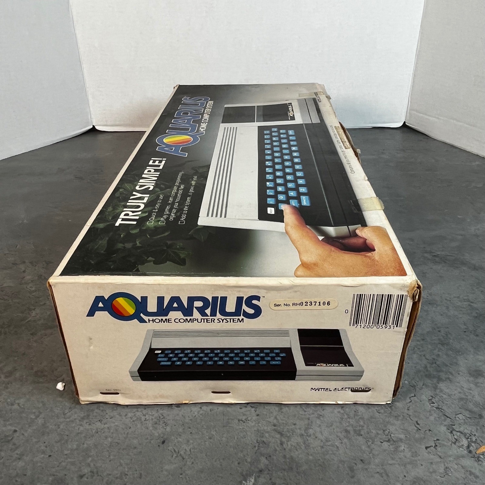 Mattel Electronics Aquarius Home Computer System 1982 Original VTG NEW UNUSED