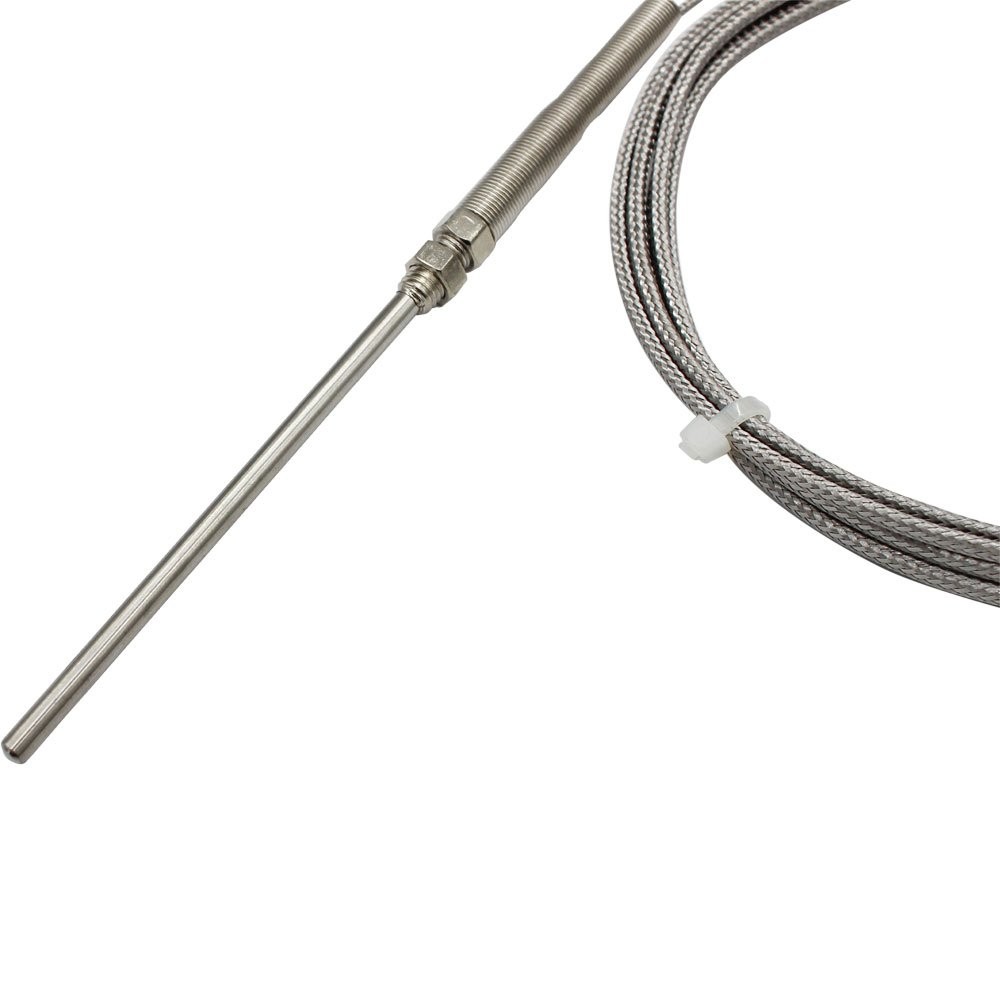 KType Thermocouple Temperature Sensor 100mm Probe 6.6ft Wire
