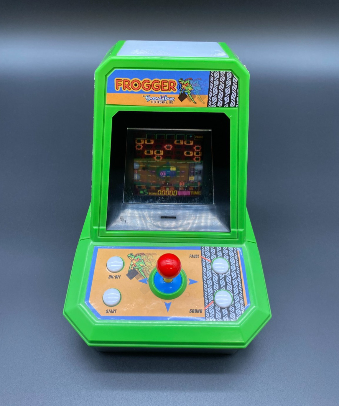 Excalibur Electronics Frogger Tabletop Arcade Electronic Game