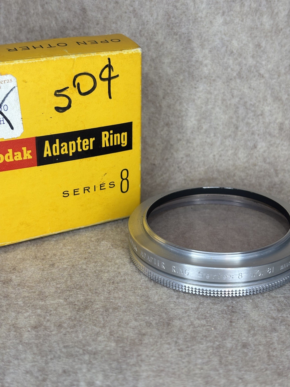 Kodak Series 8 No. 81 Screw In Adapter Ring - NOS - Vintage!