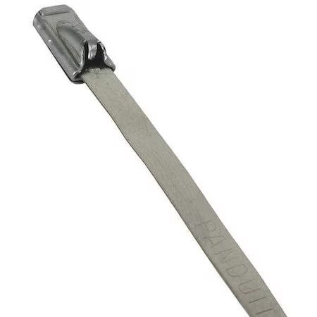 Panduit Mlt2s-Cp316 Cable Tie, 8 In L, 2 In Max Bundle Dia., Silver, 316