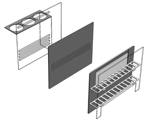 Fiji Cube 40 Gallon Breeder DIY Sump Baffle Kit