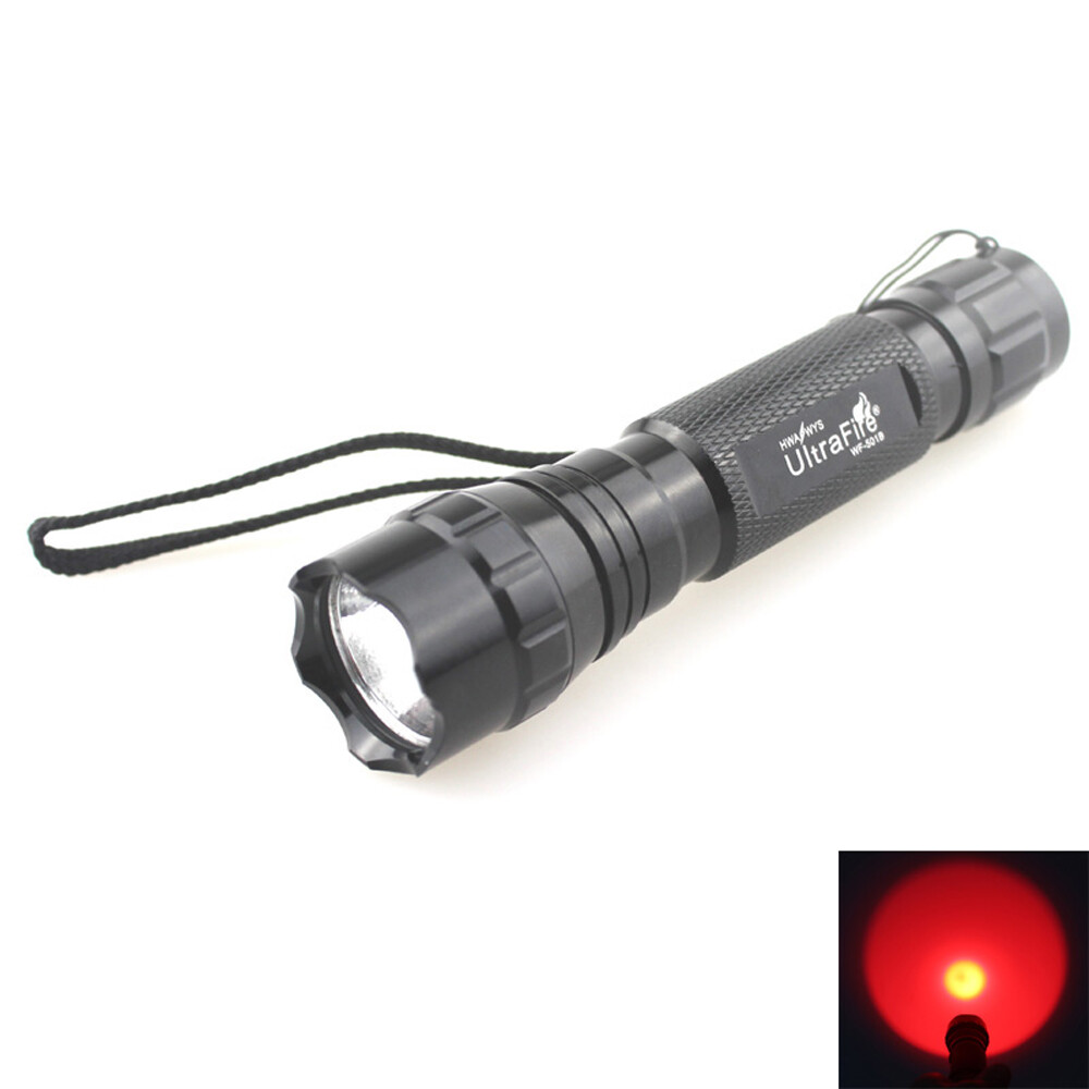 WF-501B Red Light Flashlight Laser Positioning Flashlight Red Light Flashlight
