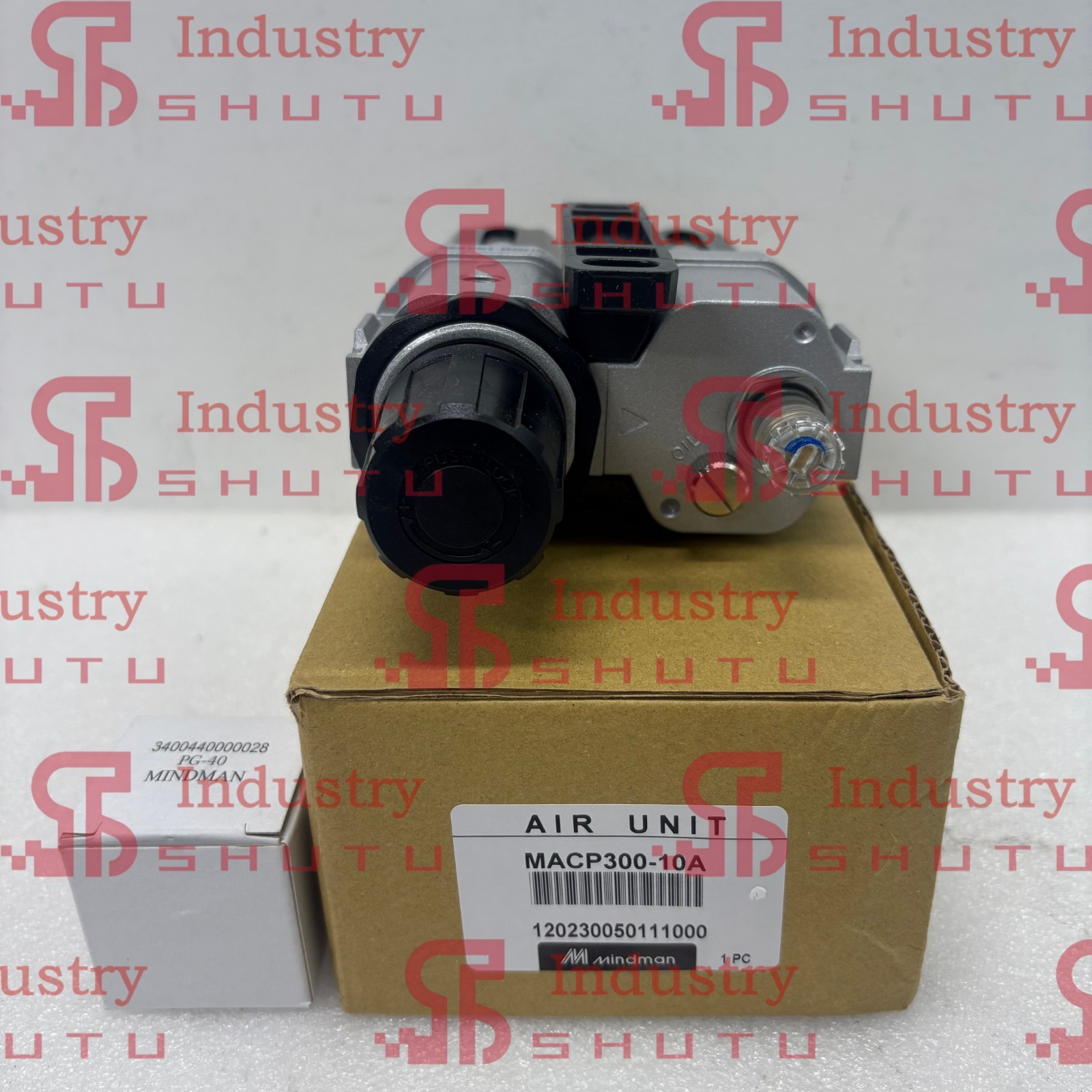 1PCS New MINDMAN MACP300-10A	Pneumatic triplet   Quality Guarantee
