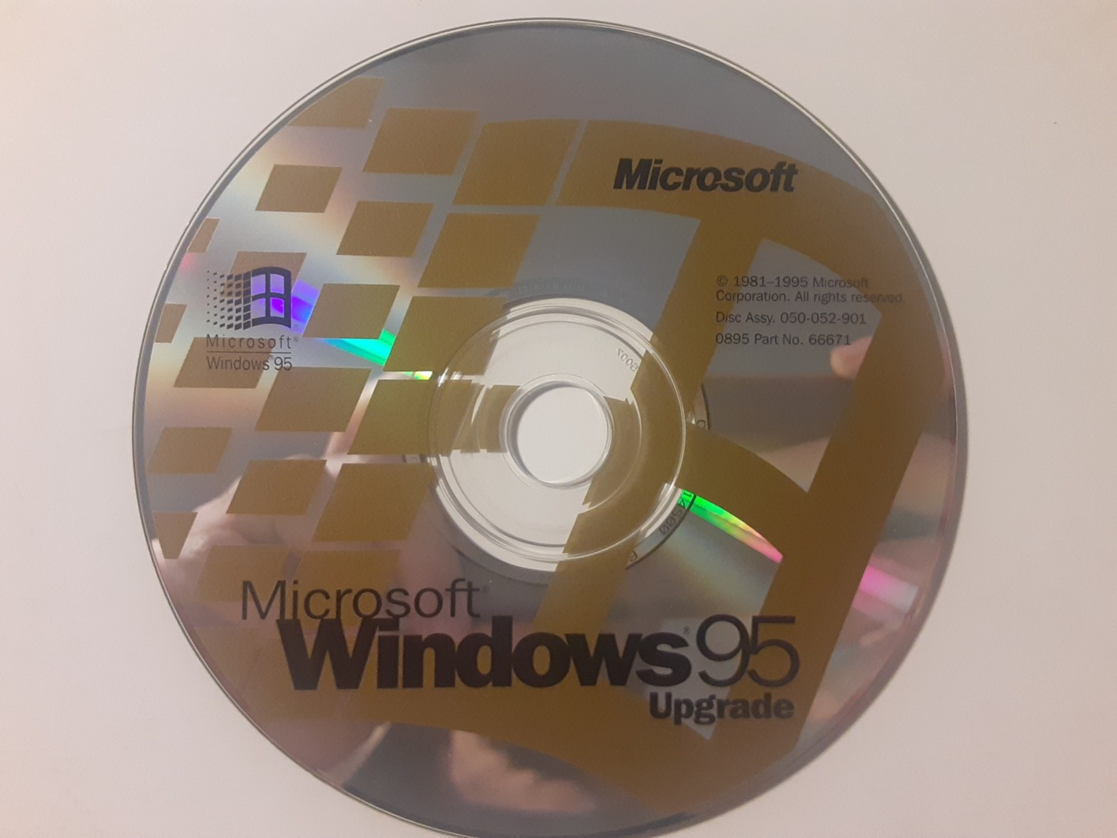 MICROSOFT WINDOWS 95 Upgrade OS With CD-Key / PC Vintage Retro Software 90's
