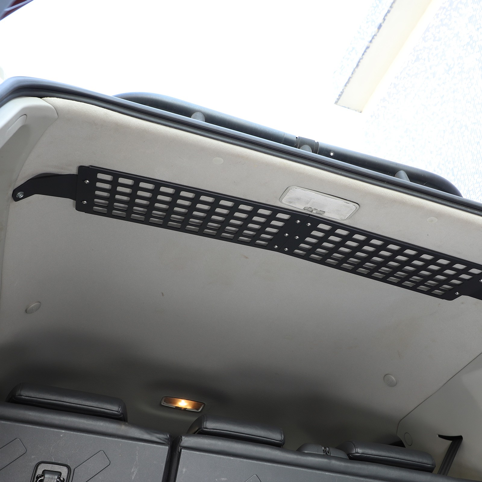 Fits Toyota FJ Cruiser 2007-2021 Front Roof Molle Storage Bag Bracket Alloy Rack