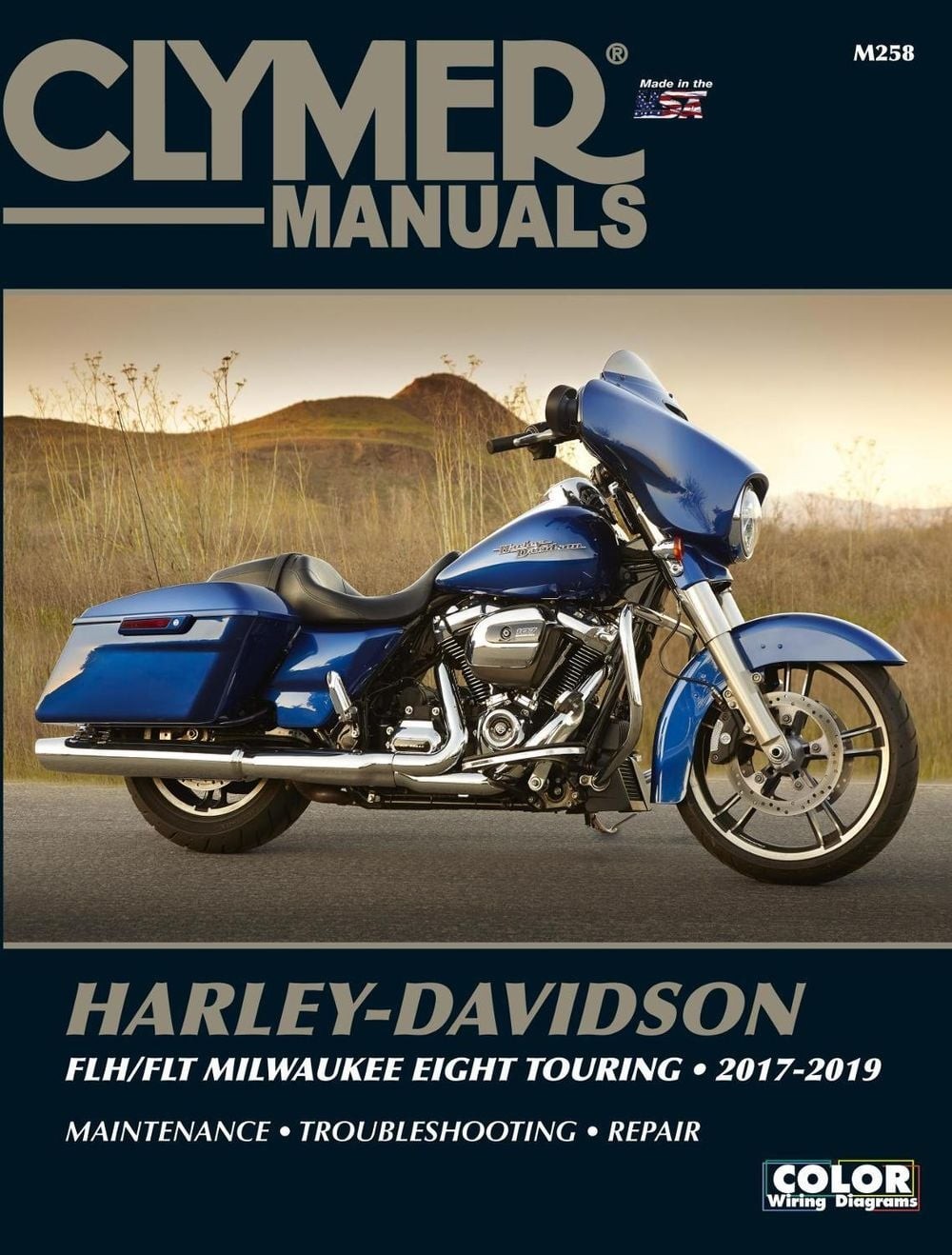 Clymer Harley-Davidson FLH/FLT Milwaukee Eight Touring 2017-2019 Repair Manual b