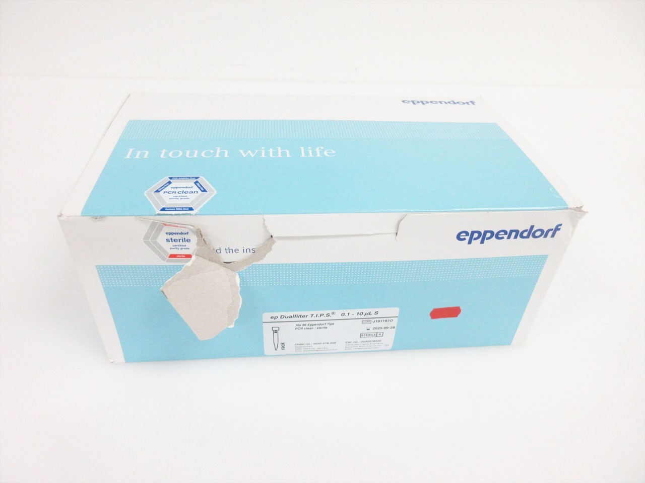 EPPENDORF 0030078.500 T.I.P.S. 10X 96 RACK 10uL STERILE 0030078500 PIPETTE TIP I